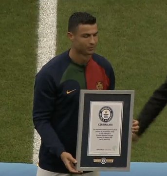 Ronaldo 200th game records Award